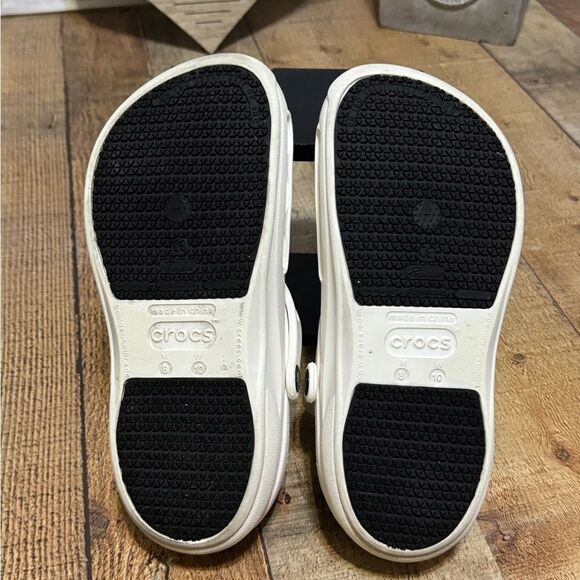 Crocs Specialist Work Clog White 10073-100 Men's Size men’s 8 women’s 10 - Picture 10 of 10